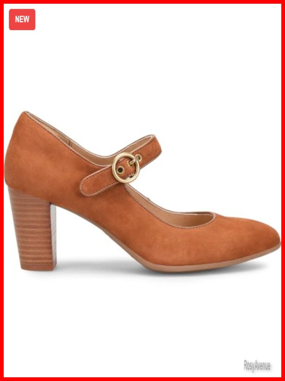 Sรถfft Petra Suede Block Heel Pump Business Casual Dress Shoe